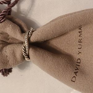 David Yurman twisted Infinity ring
